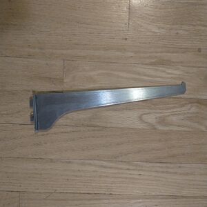 Metal Closet Shelf Support Bracket - Silver